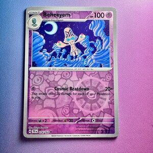 beheeyem [reverse holo] - 074/162 (uncommon) — pokemon: temporal forces